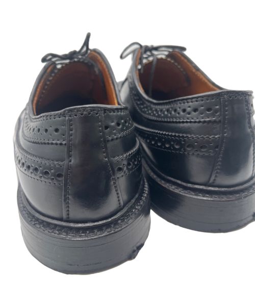 Alden（オールデン）Alden (オールデン) ウィングチップシューズ ブラック サイズ:US7 1/2の古着・服飾アイテム