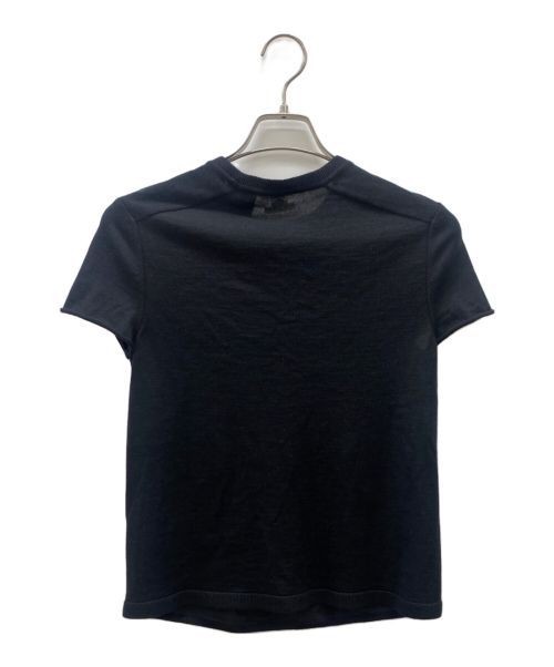 HERMES（エルメス）HERMES (エルメス) 切替カットソー ブラック サイズ:Sの古着・服飾アイテム