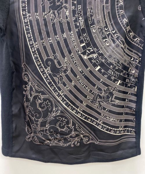 HERMES（エルメス）HERMES (エルメス) 切替カットソー ブラック サイズ:Sの古着・服飾アイテム