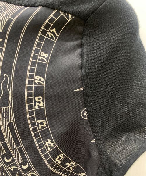 HERMES（エルメス）HERMES (エルメス) 切替カットソー ブラック サイズ:Sの古着・服飾アイテム