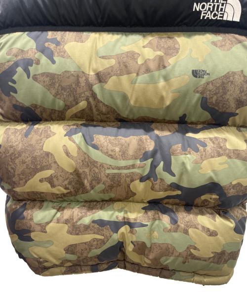 THE NORTH FACE（ザ ノース フェイス）THE NORTH FACE (ザ ノース フェイス) Novelty Nuptse Vest ブラック×グリーン サイズ:Mの古着・服飾アイテム