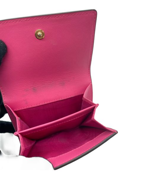FURLA（フルラ）FURLA (フルラ) 2つ折り財布 ピンクの古着・服飾アイテム