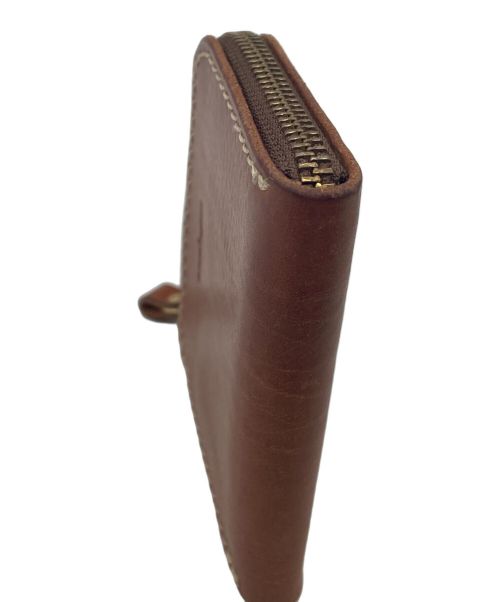 analogico（アナロジコ）analogico (アナロジコ) コンパクトウォレット ブラウンの古着・服飾アイテム