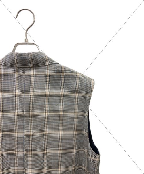 ebure（エブール）ebure (エブール) ノースリーブコート グレー サイズ:Mの古着・服飾アイテム