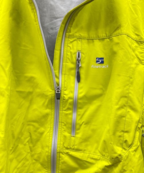 finetrack（ファイントラック）finetrack (ファイントラック) ジップアップジャケット イエロー サイズ:Mの古着・服飾アイテム