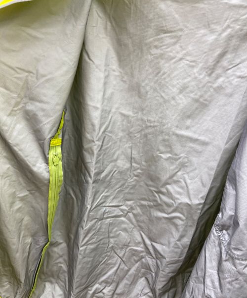 finetrack（ファイントラック）finetrack (ファイントラック) ジップアップジャケット イエロー サイズ:Mの古着・服飾アイテム