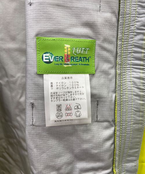 finetrack（ファイントラック）finetrack (ファイントラック) ジップアップジャケット イエロー サイズ:Mの古着・服飾アイテム