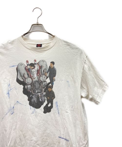 SAINT MICHAEL（セントマイケル）SAINT MICHAEL (セントマイケル) FD SS TEE BIKE ホワイト サイズ:XLの古着・服飾アイテム