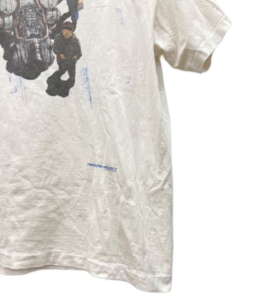 SAINT MICHAEL（セントマイケル）SAINT MICHAEL (セントマイケル) FD SS TEE BIKE ホワイト サイズ:XLの古着・服飾アイテム