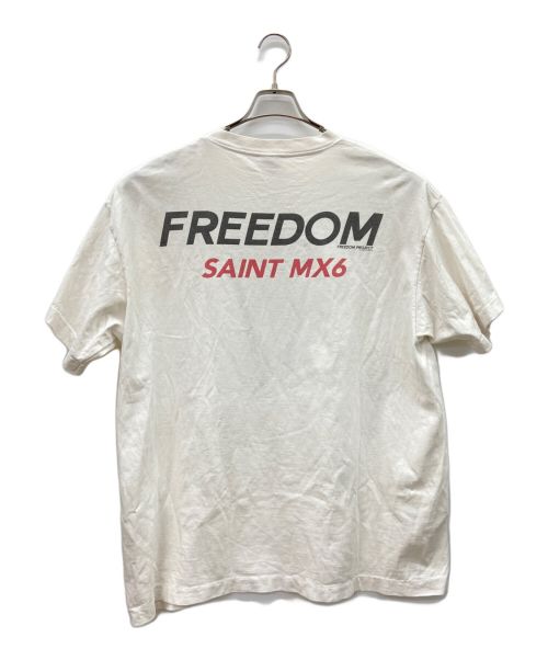 SAINT MICHAEL（セントマイケル）SAINT MICHAEL (セントマイケル) FD SS TEE BIKE ホワイト サイズ:XLの古着・服飾アイテム