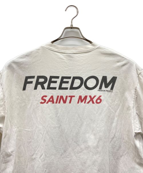 SAINT MICHAEL（セントマイケル）SAINT MICHAEL (セントマイケル) FD SS TEE BIKE ホワイト サイズ:XLの古着・服飾アイテム