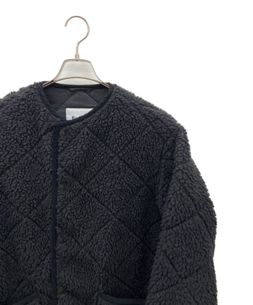 Barbour（バブアー）Barbour (バブアー) キルティングボアノーカラージャケット ブラック サイズ:8の古着・服飾アイテム