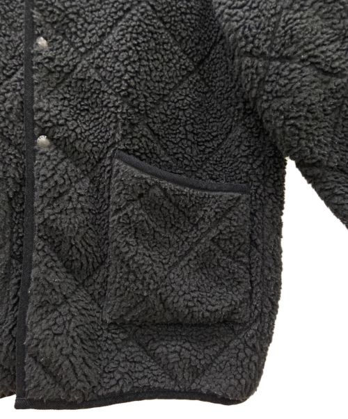 Barbour（バブアー）Barbour (バブアー) キルティングボアノーカラージャケット ブラック サイズ:8の古着・服飾アイテム