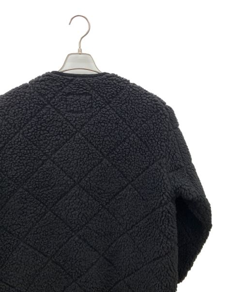 Barbour（バブアー）Barbour (バブアー) キルティングボアノーカラージャケット ブラック サイズ:8の古着・服飾アイテム