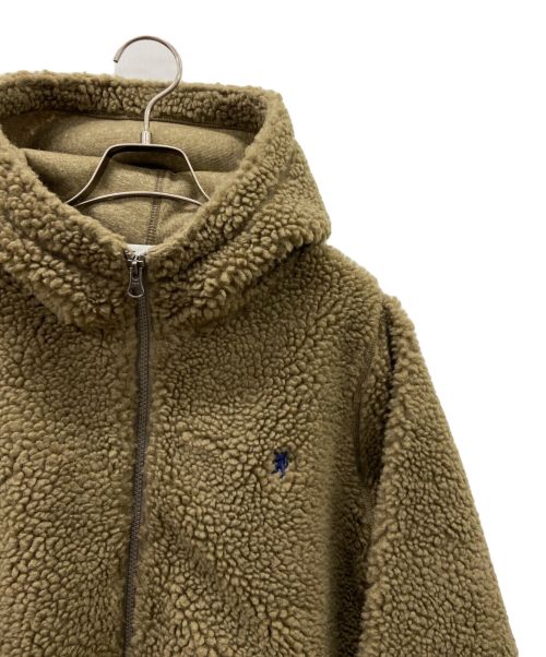 Gymphlex（ジムフレックス）Gymphlex (ジムフレックス) ボアジャケット ブラウン サイズ:Mの古着・服飾アイテム