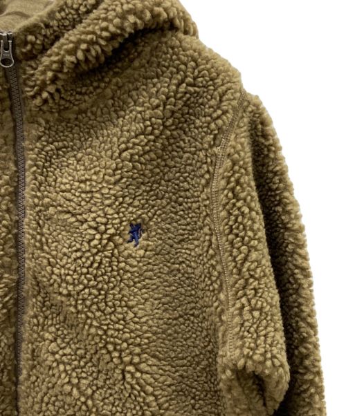 Gymphlex（ジムフレックス）Gymphlex (ジムフレックス) ボアジャケット ブラウン サイズ:Mの古着・服飾アイテム