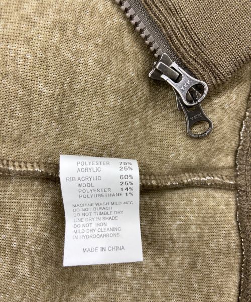 Gymphlex（ジムフレックス）Gymphlex (ジムフレックス) ボアジャケット ブラウン サイズ:Mの古着・服飾アイテム