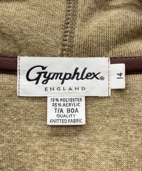 Gymphlex（ジムフレックス）Gymphlex (ジムフレックス) ボアジャケット ブラウン サイズ:Mの古着・服飾アイテム