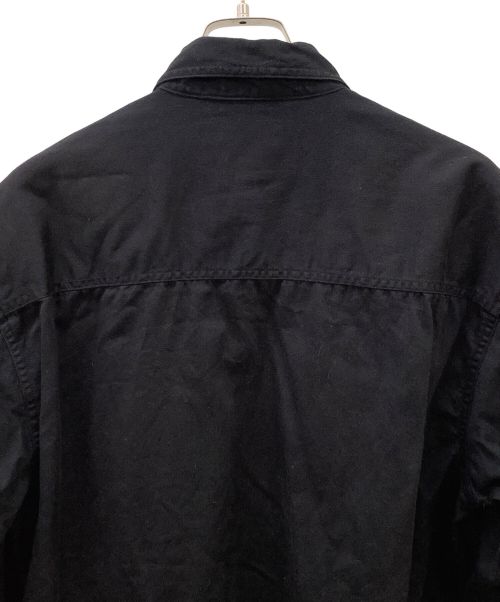 HARLEY-DAVIDSON（ハーレーダビッドソン）HARLEY-DAVIDSON (ハーレーダビッドソン) ネルシャツ ブラック サイズ:Mの古着・服飾アイテム