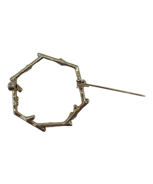 kurashi&trips publishing（クラシアンドトリップス パブリッシング）KURASHI&Trips PUBLISHING (クラシアンドトリップス パブリッシング) ブローチ ゴールドの古着・服飾アイテム