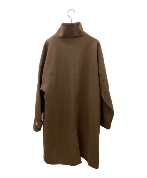 ADAMASTE（アダマスト）ADAMASTE (アダマスト) ハイネックコート ブラウン サイズ:FREEの古着・服飾アイテム