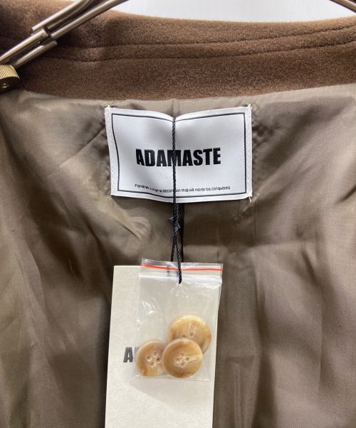 ADAMASTE（アダマスト）ADAMASTE (アダマスト) ハイネックコート ブラウン サイズ:FREEの古着・服飾アイテム