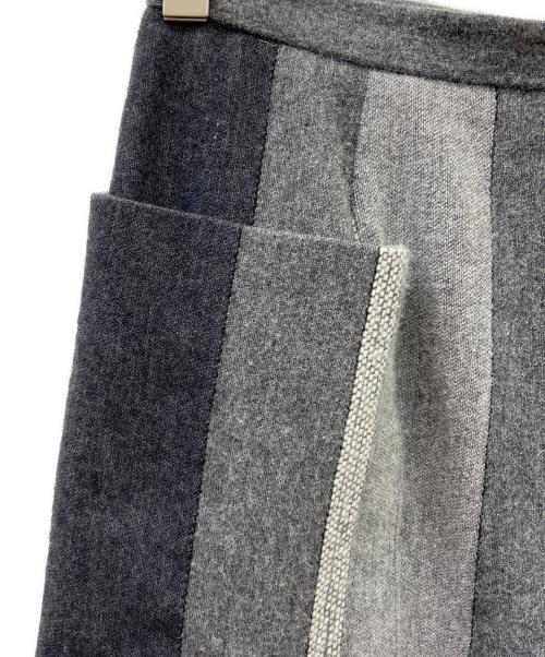 RIM.ARK（リムアーク）RIM.ARK (リムアーク) Cotton wool linen iline SK グレー サイズ:38の古着・服飾アイテム