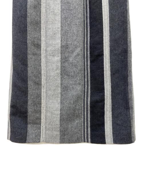 RIM.ARK（リムアーク）RIM.ARK (リムアーク) Cotton wool linen iline SK グレー サイズ:38の古着・服飾アイテム