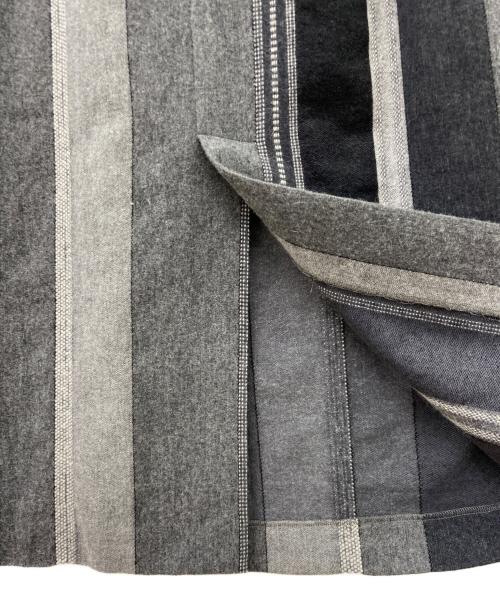 RIM.ARK（リムアーク）RIM.ARK (リムアーク) Cotton wool linen iline SK グレー サイズ:38の古着・服飾アイテム