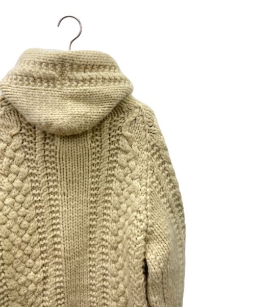 KANATA（カナタ）KANATA (カナタ) カウチンニットジャケット ベージュ サイズ:-の古着・服飾アイテム