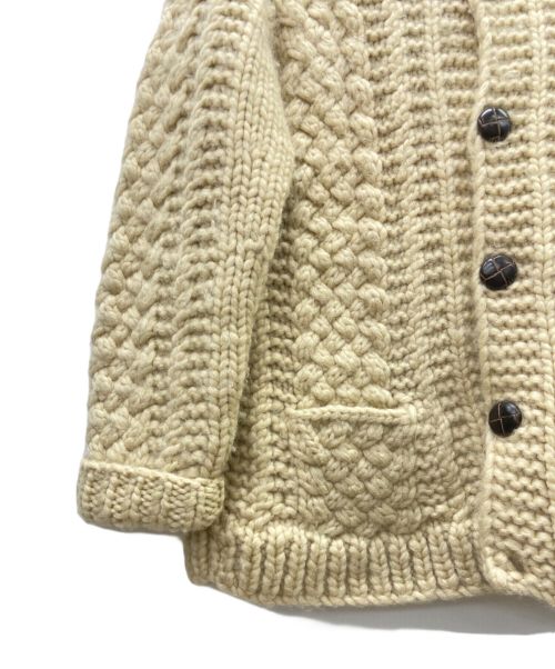 KANATA（カナタ）KANATA (カナタ) カウチンニットジャケット ベージュ サイズ:-の古着・服飾アイテム