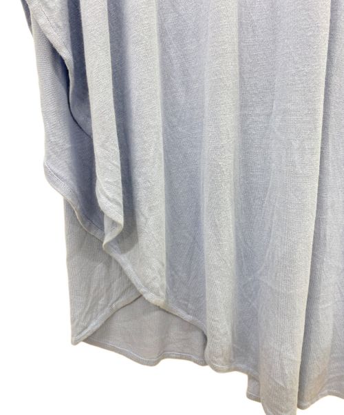 MM6 Maison Margiela（エムエムシックスメゾンマルジェラ）MM6 Maison Margiela (エムエムシックス メゾンマルジェラ) アシメニットワンピース スカイブルー サイズ:Sの古着・服飾アイテム