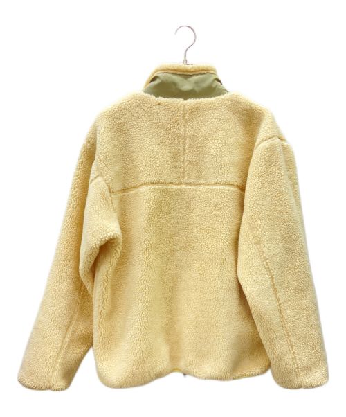 FLIP THE SCRIPT（フリップザスクリプト）FLIP THE SCRIPT (フリップザスクリプト) ボアジャケット ホワイト×グリーン サイズ:XLの古着・服飾アイテム