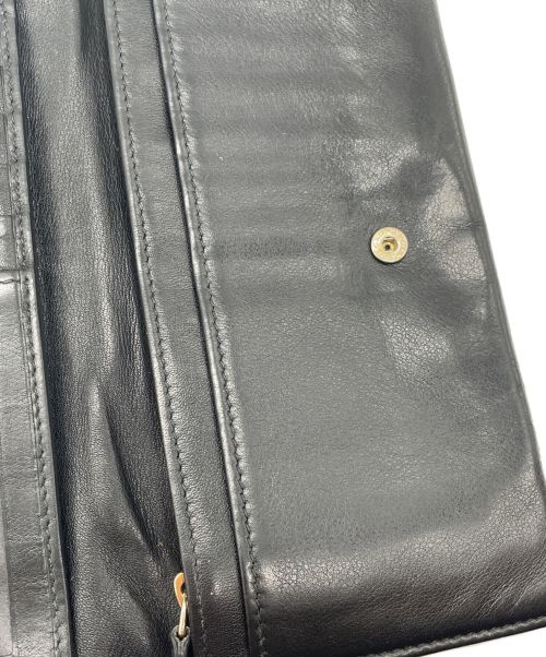 BVLGARI（ブルガリ）BVLGARI (ブルガリ) 長財布 ブラックの古着・服飾アイテム