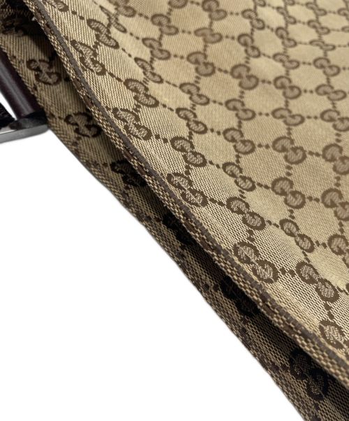 GUCCI（グッチ）GUCCI (グッチ) ショルダーバッグ ベージュ×ブラウンの古着・服飾アイテム
