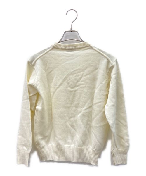 Yves Saint Laurent（イヴサンローラン）Yves Saint Laurent (イヴサンローラン) セーター クリーム サイズ:Sの古着・服飾アイテム