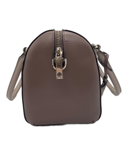 Kate Spade（ケイトスペード）Kate Spade (ケイトスペード) 2WAYバッグ ホワイト×ピンクの古着・服飾アイテム