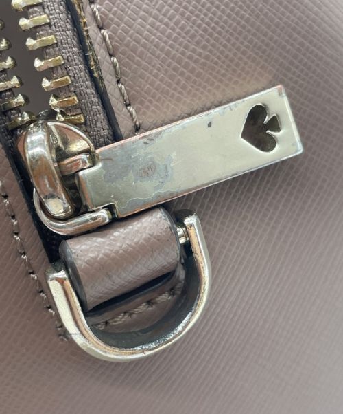 Kate Spade（ケイトスペード）Kate Spade (ケイトスペード) 2WAYバッグ ホワイト×ピンクの古着・服飾アイテム