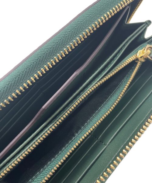 BARCOS（バルコス）BARCOS (バルコス) ラウンドファスナーウォレット グリーン 未使用品の古着・服飾アイテム