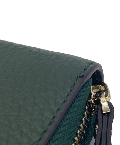 BARCOS（バルコス）BARCOS (バルコス) ラウンドファスナーウォレット グリーン 未使用品の古着・服飾アイテム