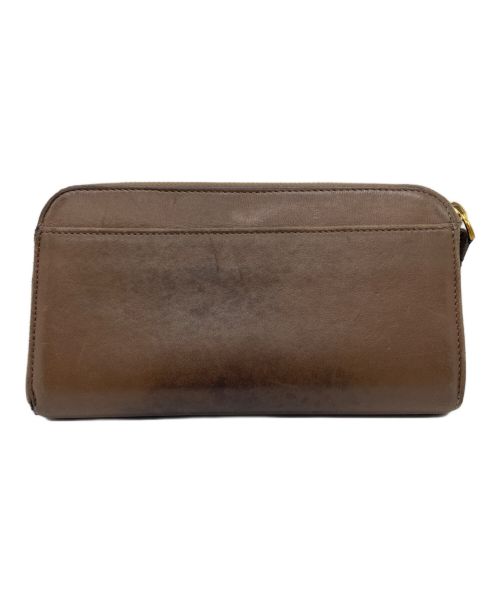 BOTTEGA VENETA（ボッテガベネタ）BOTTEGA VENETA (ボッテガベネタ) 長財布 ブラウンの古着・服飾アイテム