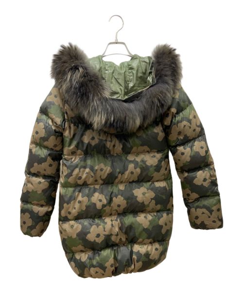 DUVETICA（デュベティカ）DUVETICA (デュベティカ) MUVEIL (ミュベール) ダウンコート オリーブ×ベージュ サイズ:Mの古着・服飾アイテム