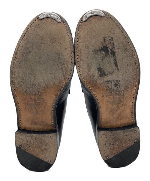 Jalan Sriwijaya（ジャランスリウァヤ）Jalan Sriwijaya (ジャランスリウァヤ) コインローファー ブラック サイズ:5の古着・服飾アイテム