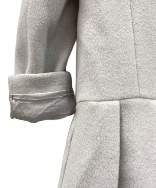 JILL STUART（ジルスチュアート）JILL STUART (ジルスチュアート) フォックスファー付コート グレー サイズ:Sの古着・服飾アイテム