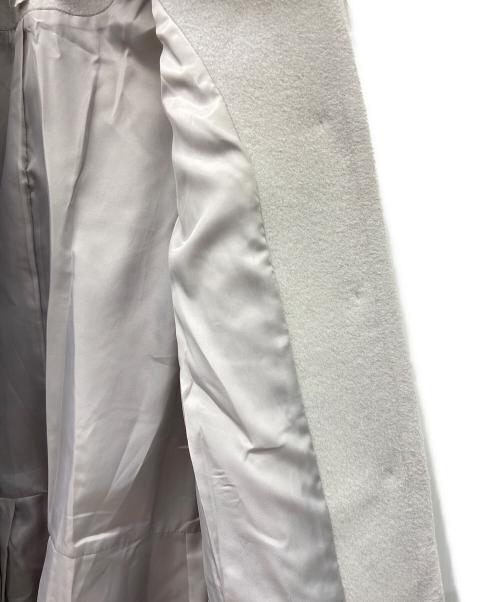 JILL STUART（ジルスチュアート）JILL STUART (ジルスチュアート) フォックスファー付コート グレー サイズ:Sの古着・服飾アイテム