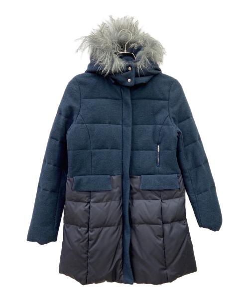 blanc vert（ブランヴェール）blanc vert (ブランヴェール) ダウンコート ブラック サイズ:40の古着・服飾アイテム