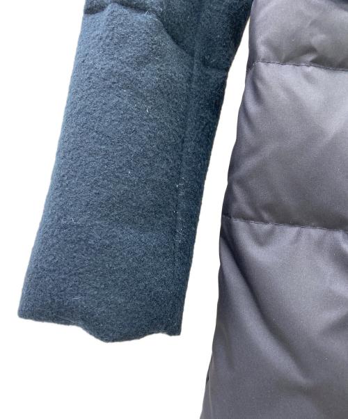 blanc vert（ブランヴェール）blanc vert (ブランヴェール) ダウンコート ブラック サイズ:40の古着・服飾アイテム