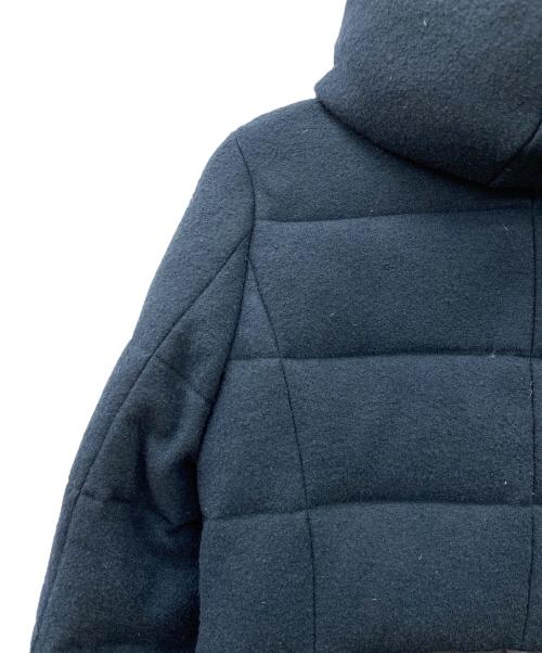 blanc vert（ブランヴェール）blanc vert (ブランヴェール) ダウンコート ブラック サイズ:40の古着・服飾アイテム