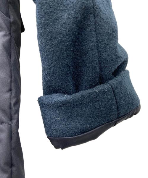 blanc vert（ブランヴェール）blanc vert (ブランヴェール) ダウンコート ブラック サイズ:40の古着・服飾アイテム