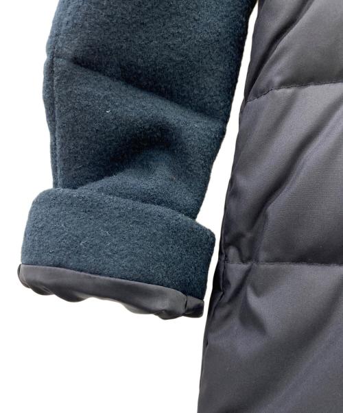 blanc vert（ブランヴェール）blanc vert (ブランヴェール) ダウンコート ブラック サイズ:40の古着・服飾アイテム